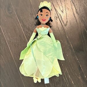 Disney Princess Tiana Plush Doll - Green and Yellow